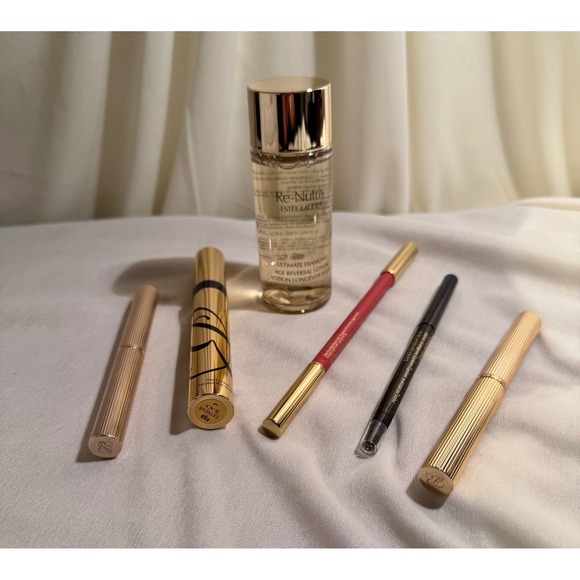 Estée Lauder Other - New Estee Lauder Re-Nutriv Lotion Mascara Eyeliner Lip Liner Lipstick Makeup Set